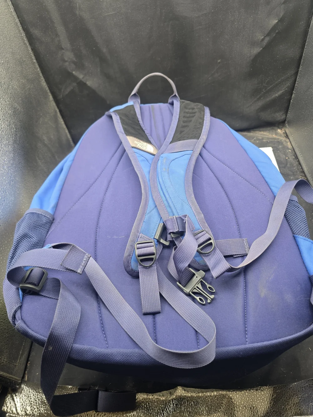 The North Face Jester Daypack in Bright Blue with Navy Accents